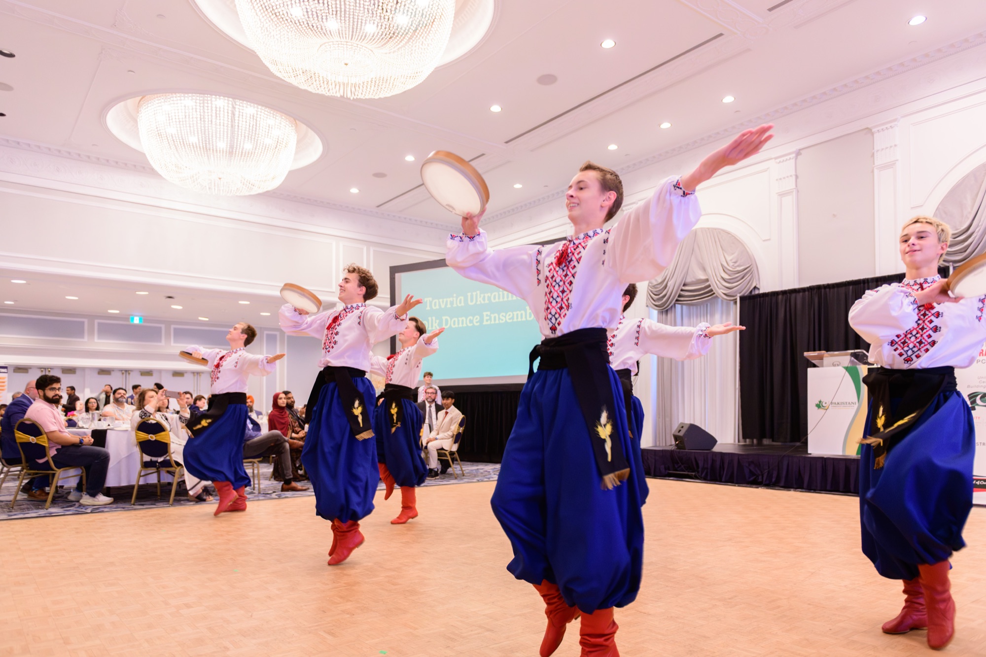Folk dance performance